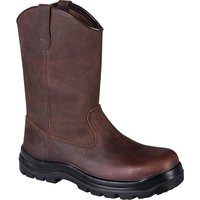 Portwest Compositelite Indiana Rigger Safety Boots Brown Size 5