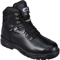 Portwest Met Protector Safety Boots with Metatarsal Protection Black Size 8