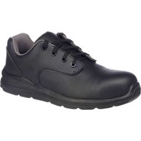 Portwest Compositelite Laced Safety Work Shoes Black Size 7