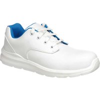 Portwest Compositelite Laced Safety Work Shoes White Size 10.5