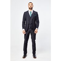 Parker Black Men's Three Piece Suit