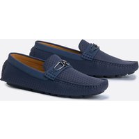 Archetti Navy Loafer
