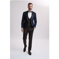 Santoro Milan’s Sparkle Three Piece Navy Tux