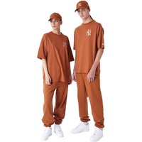 Men’s Short Sleeve T-Shirt New Era LEAGUE ESSNTLS LC OS TEE NEYYAN 60435552 Orange
