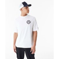 Men’s Short Sleeve T-Shirt New Era MLB PLAYER GRPHC OS TEE NEYYAN 60435538 White