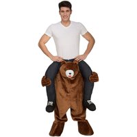 Costume for Adults My Other Me Ride-On Bear One size