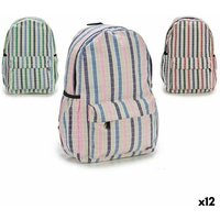 School Bag Pincello AR1903643 Multicolour 13 x 45 x 31 cm Stripes (12 Units)