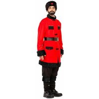 Costume for Adults My Other Me Russian 5 Pieces Red