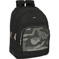 School Bag Safta Stone Black 32 x 42 x 15 cm