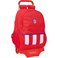 School Rucksack with Wheels Atlético Madrid Red 32 x 44 x 16 cm
