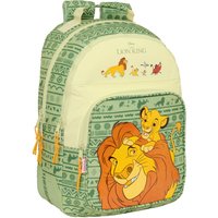School Bag Mufasa Green Beige 32 x 42 x 15 cm