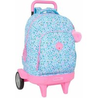 School Bag Vicky Martín Berrocal Paraíso Blue Pink 33 x 45 x 22 cm