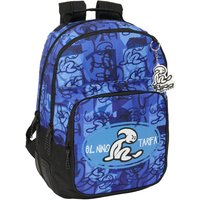 School Bag El Niño Roller Blue Black 32 x 42 x 15 cm