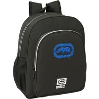 School Bag Eckō Unltd. Worldwide Black 32 x 38 x 12 cm