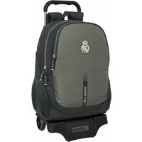 School Rucksack with Wheels Real Madrid C.F. Grey 32 x 44 x 16 cm