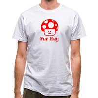 Fun Guy classic fit.