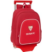 School Rucksack with Wheels Sevilla Fútbol Club Red 28 x 34 x 10 cm
