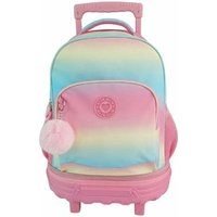 School Rucksack with Wheels Toybags Blin Blin Gradient Pink