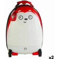 Trolley Backpack Rastar Children’s Radio control Hedgehog 2,4 GHz 34,5 x 47 x 27 cm (2 Units)