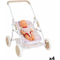 Chair for Dolls Colorbaby Safari 40 x 57 x 49 cm 4 Units Convertible