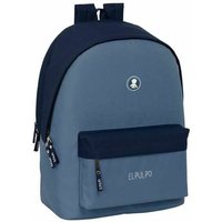 School Bag El Pulpo Blue Navy Blue 31 x 44 x 18 cm