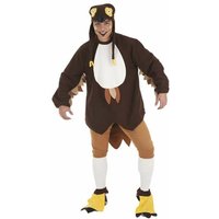 Costume for Adults Owl Men L (4 Pieces)