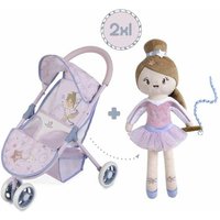 Doll Stroller Decuevas Gala 33 x 48 x 55 cm Lilac 50 cm