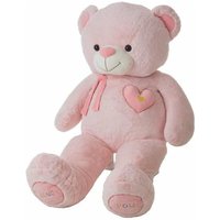 Fluffy toy Valentin Pink Bear 100 cm