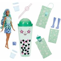 Baby Doll with Accessories Barbie Pop Reveal Scented Doll Bubble Tea Series