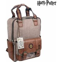 School Bag Harry Potter Brown
