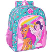 School Bag My Little Pony Magic Pink Turquoise 32 x 38 x 12 cm