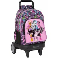 School Bag Monster High Drama Multicolour 33 x 45 x 22 cm
