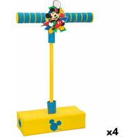 Pogobouncer Mickey Mouse 3D Yellow Children's (4 Units)