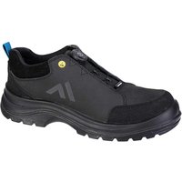 Portwest Ridge Composite Low ESD Safety Shoes Black / Blue Size 10