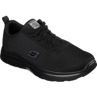 Skechers Bendon Mens Slip Resistant Work Shoes Black Size 11