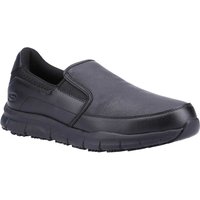Skechers Nampa Groton Mens Work Shoes Black Size 7