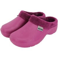 Town and Country Fleecy EVA Cloggies Garden Shoes Raspberry Size 8