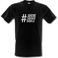 Suicide Squad Goals male t-shirt.