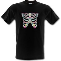Sugar Skull Ribs male t-shirt.