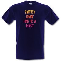 Summer Lovin’ Had Me A Blast male t-shirt.
