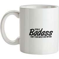 totally badass – I don’t even safely eject my USB mug.