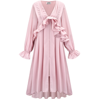 Winnie Pink Ruffle Dress