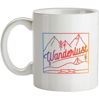 Wanderlust mug.
