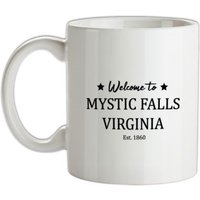 Welcome To Mystic Falls Virginia mug.