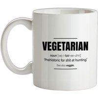 Vegetarian Definition mug.