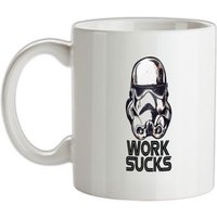 Work Sucks Helmet mug.