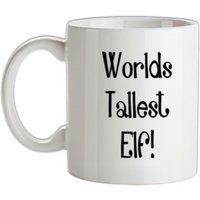 Worlds Tallest Elf mug.