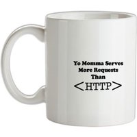 yo momma serves more requests than HTTP mug.