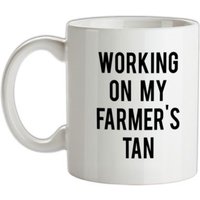 Working On My Farmer’s Tan mug.