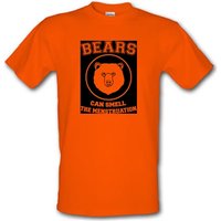 Bears Can Smell The Menstruation male t-shirt.